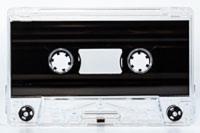 C-60 Clear with Black Liner HiFi Ferro Type 1 Audio Cassette.